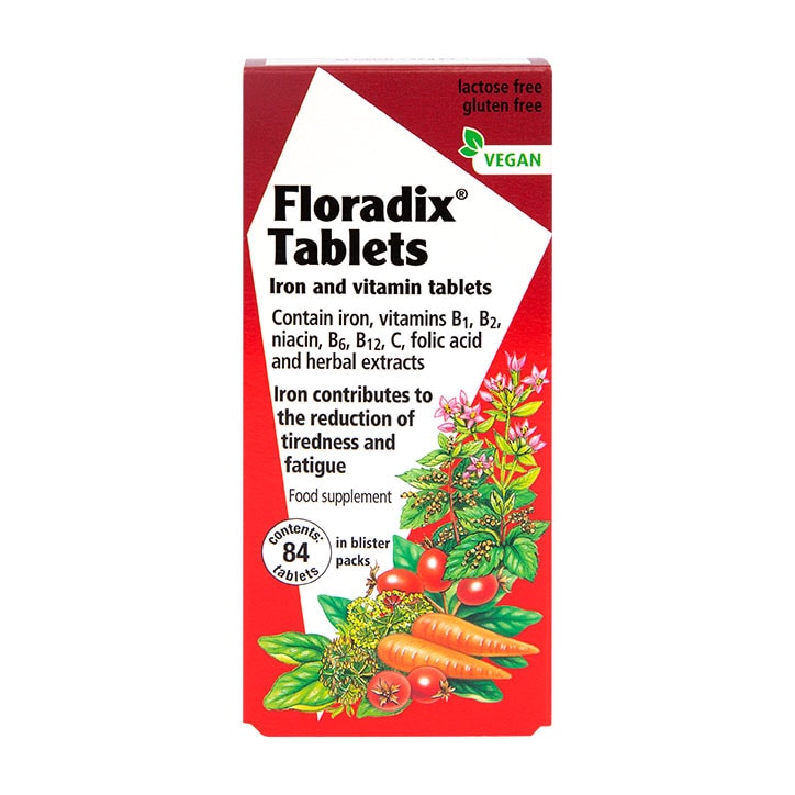 Floradix Iron & Vitamin 84 Tablets